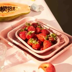 Splatter Fest Enamel Roasting And Serving Dish, Pink -Kitchen Serie Store 0007 Kapka 0205