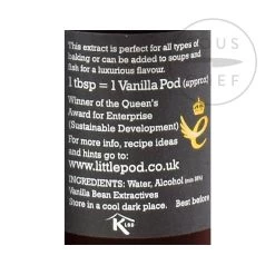 Littlepod Pure Vanilla Extract 100ml -Kitchen Serie Store AC0001 Littlepod Pure Vanilla Extract 2