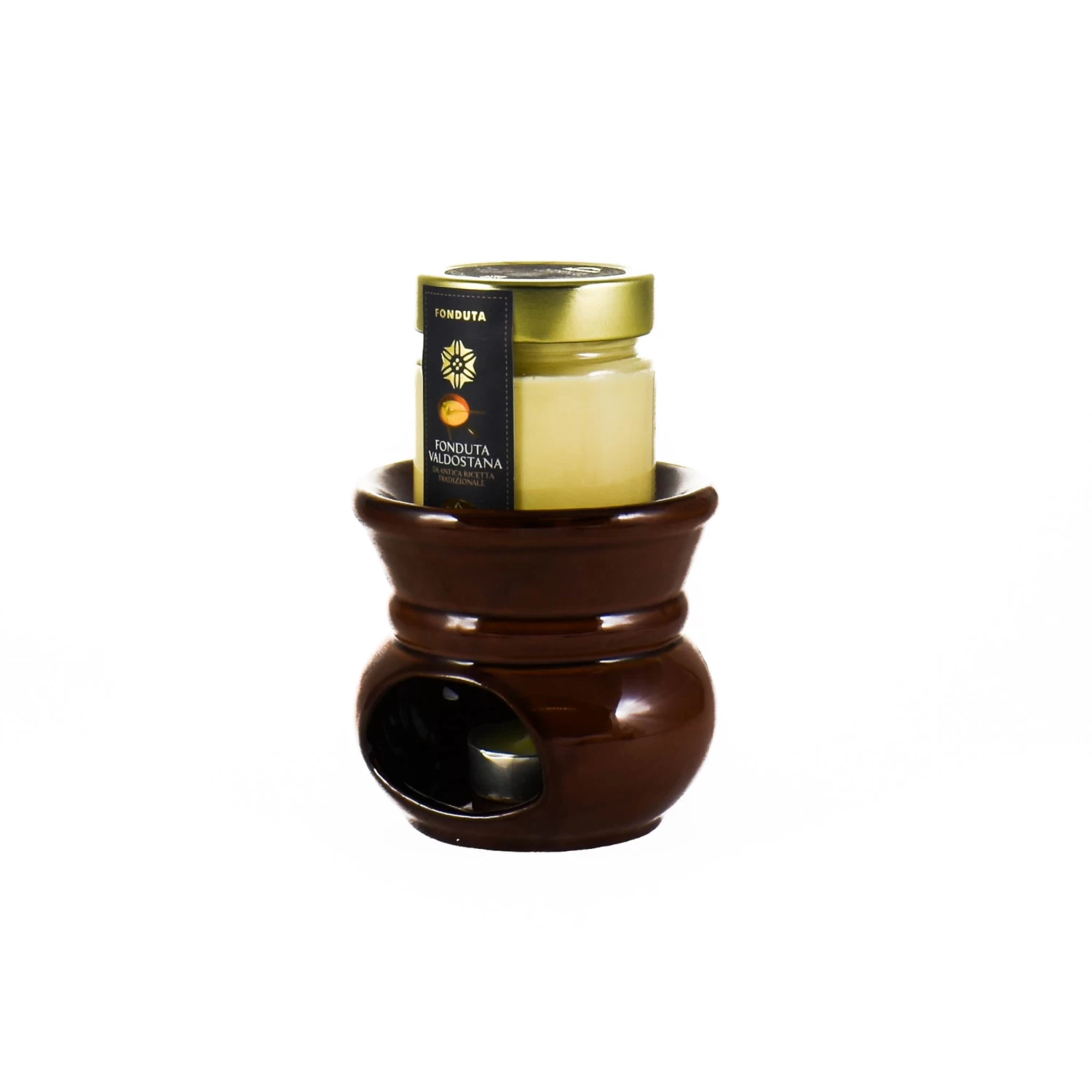 Alpenzu Aosta Valley Fondue & Burner 230g 4 Alpenzu Aosta Valley Fondue & Burner 230g - Image 2
