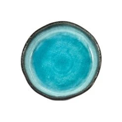 Turquoise Large Round Dish 21.5cm Dia X 4cm High 10 Turquoise Large Round Dish 21.5cm Dia X 4cm High -Kitchen Serie Store BA0055 TurquoiseLargeRoundDish21 3