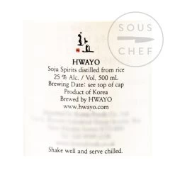 Hwayo Soju 500ml -Kitchen Serie Store BB0082 Hwayo Soju 1