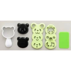 Panda Rice Mould Set -Kitchen Serie Store BC0079 PandaRiceMouldSet open