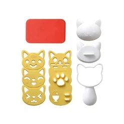 Cat Rice Mould Set
