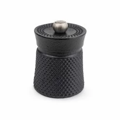 Peugeot Bali Fonte Cast Iron Pepper Mill Black 8cm