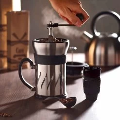 Peugeot Paris Press Coffee Mill And French Press 15cm -Kitchen Serie Store BM0025 PeugeotParisPressCoffeMillandFrenchPress15cm lifestyle2