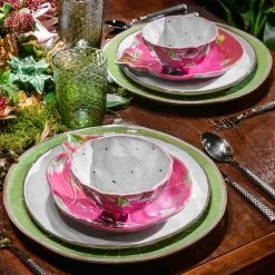 Bordallo Pinheiro Tropical Fruits Dragon Fruit Small Bowl, 14x14cm -Kitchen Serie Store DC0205BordalloPinheiroTropicalFruitsSmallBowl DragonfruitLifestyle3