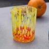 Murano Glass Tumbler, Yellow