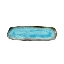 Turquoise Glaze Sushi Platter -Kitchen Serie Store EM0014 TurquoiseGlazeSushiPlatter2