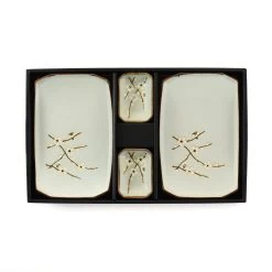 Sakura Blossom Sushi Serving Set 8 Sakura Blossom Sushi Serving Set -Kitchen Serie Store EM0039 SakuraBlossomSushiSet ver1