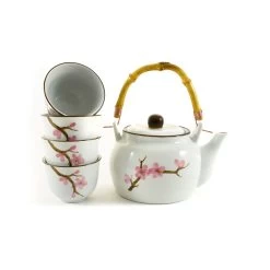 Pink Sakura Tea Set 800ml -Kitchen Serie Store EM0052 PinkSakuraTeaSet800ml 2
