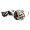 Black Floral Japanese Tea Pot And Cups Set 2 Black Floral Japanese Tea Pot And Cups Set -Kitchen Serie Store EM0140BlackFloralJapaneseTeaPotandCupsSet