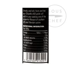 Chipotle Chilli Paste 550g 9 Chipotle Chilli Paste 550g -Kitchen Serie Store EN0039 ChipotleChilliPaste 1