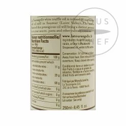 La Tourangelle White Truffle Oil 250ml -Kitchen Serie Store FC0076 LaTourangelleWhitetruffleoil250ml BoP