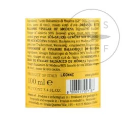 Giuseppe Giusti Balsamic Vinegar Historical Collection In Wooden Casket -Kitchen Serie Store GI0004 GiuseppeGiustiBalsamicVinegarHistoricalCollectioninWoodenCasket nutrition 3