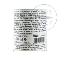 Giuseppe Giusti Balsamic Vinegar Historical Collection In Wooden Casket -Kitchen Serie Store GI0004 GiuseppeGiustiBalsamicVinegarHistoricalCollectioninWoodenCasket nutrition 6