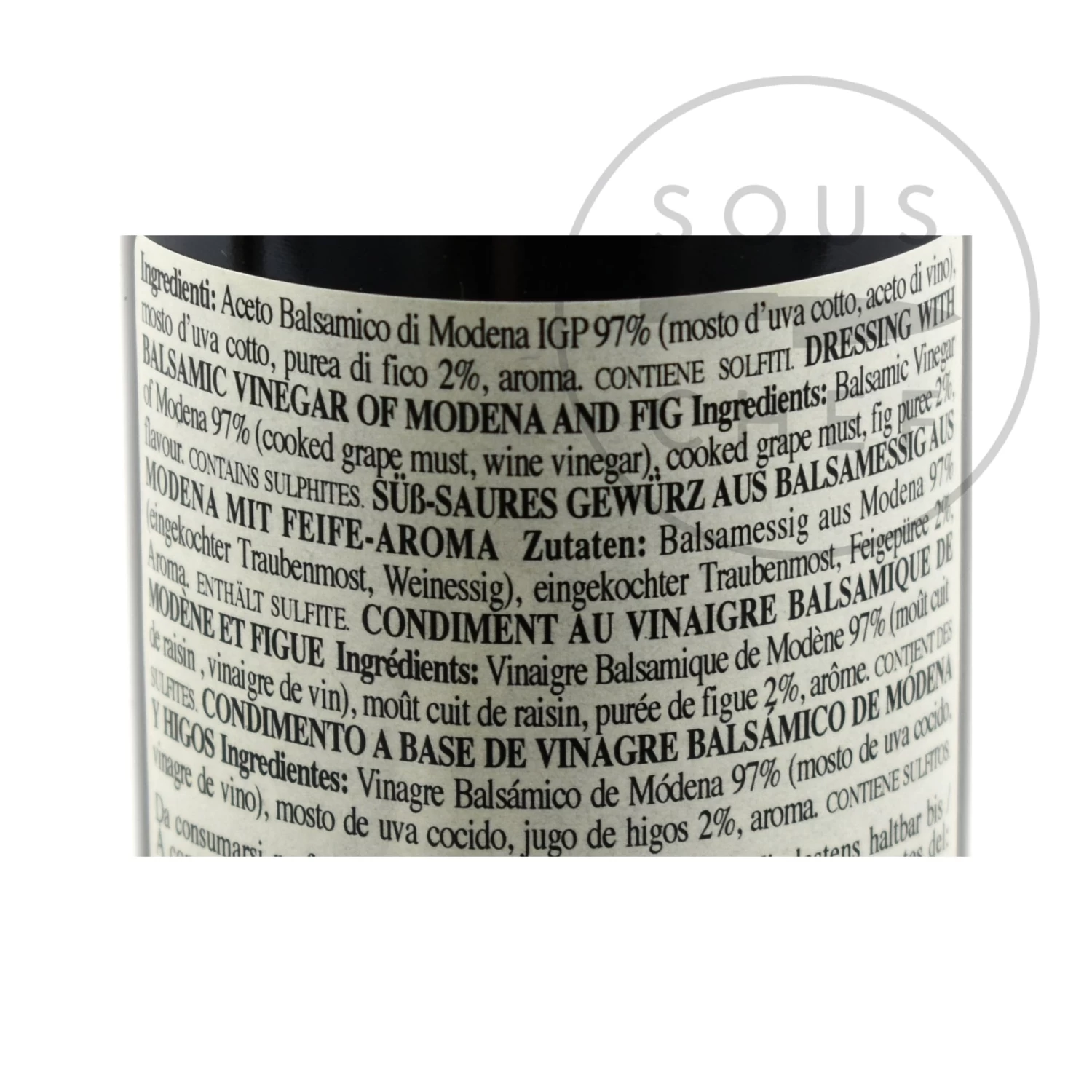 Giuseppe Giusti Infused Balsamic Vinegar Collection - Truffle, Fig & Raspberry 5 Giuseppe Giusti Infused Balsamic Vinegar Collection - Truffle, Fig & Raspberry - Image 3