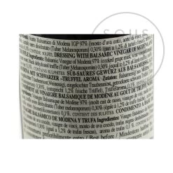 Giuseppe Giusti Infused Balsamic Vinegar Collection - Truffle, Fig & Raspberry 9 Giuseppe Giusti Infused Balsamic Vinegar Collection - Truffle, Fig & Raspberry -Kitchen Serie Store GI0007 GiuseppeGiustiInfusedBalsamicVinegarCollection Truffle Fig Raspberry nutrition 3