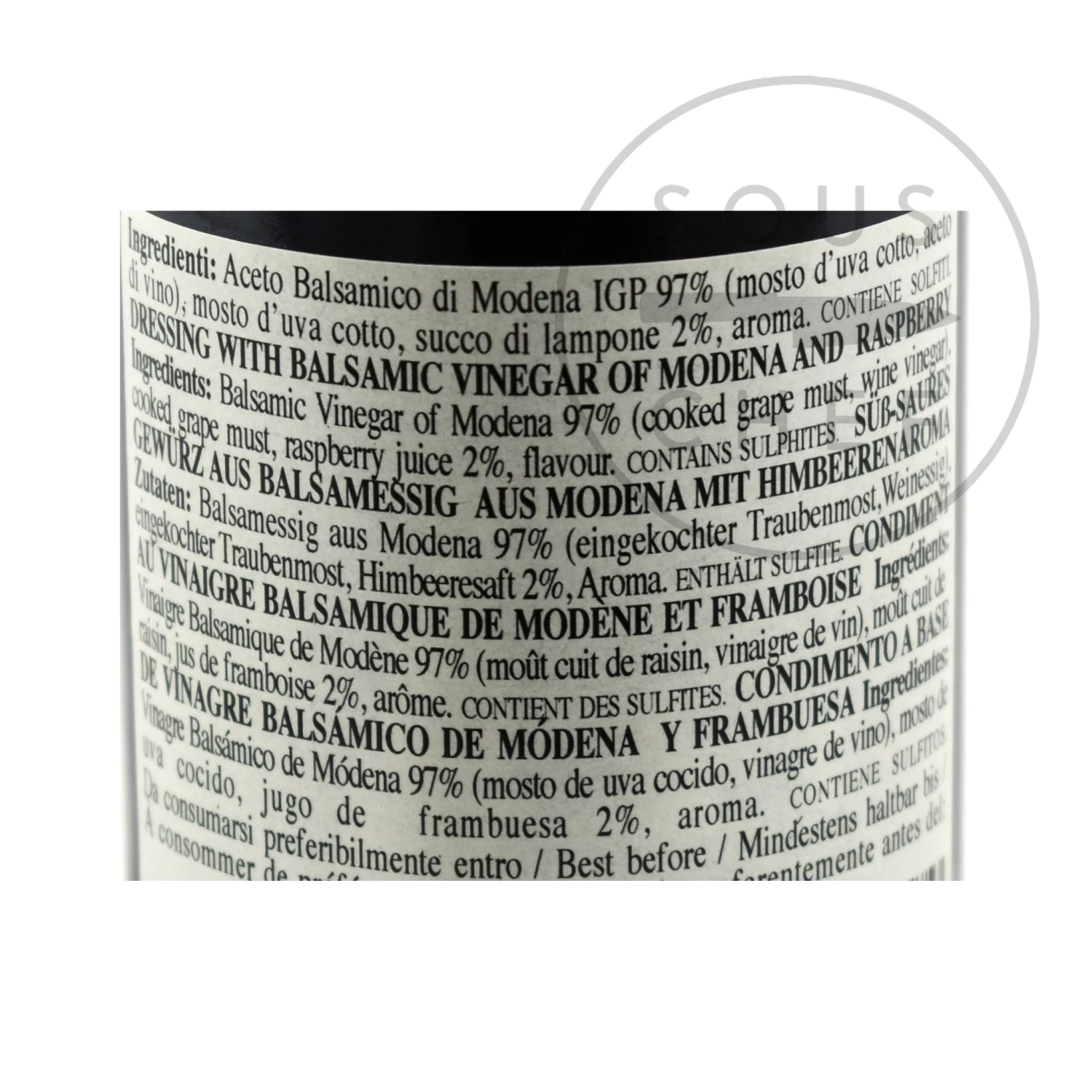 Giuseppe Giusti Infused Balsamic Vinegar Collection - Truffle, Fig & Raspberry 4 Giuseppe Giusti Infused Balsamic Vinegar Collection - Truffle, Fig & Raspberry - Image 2