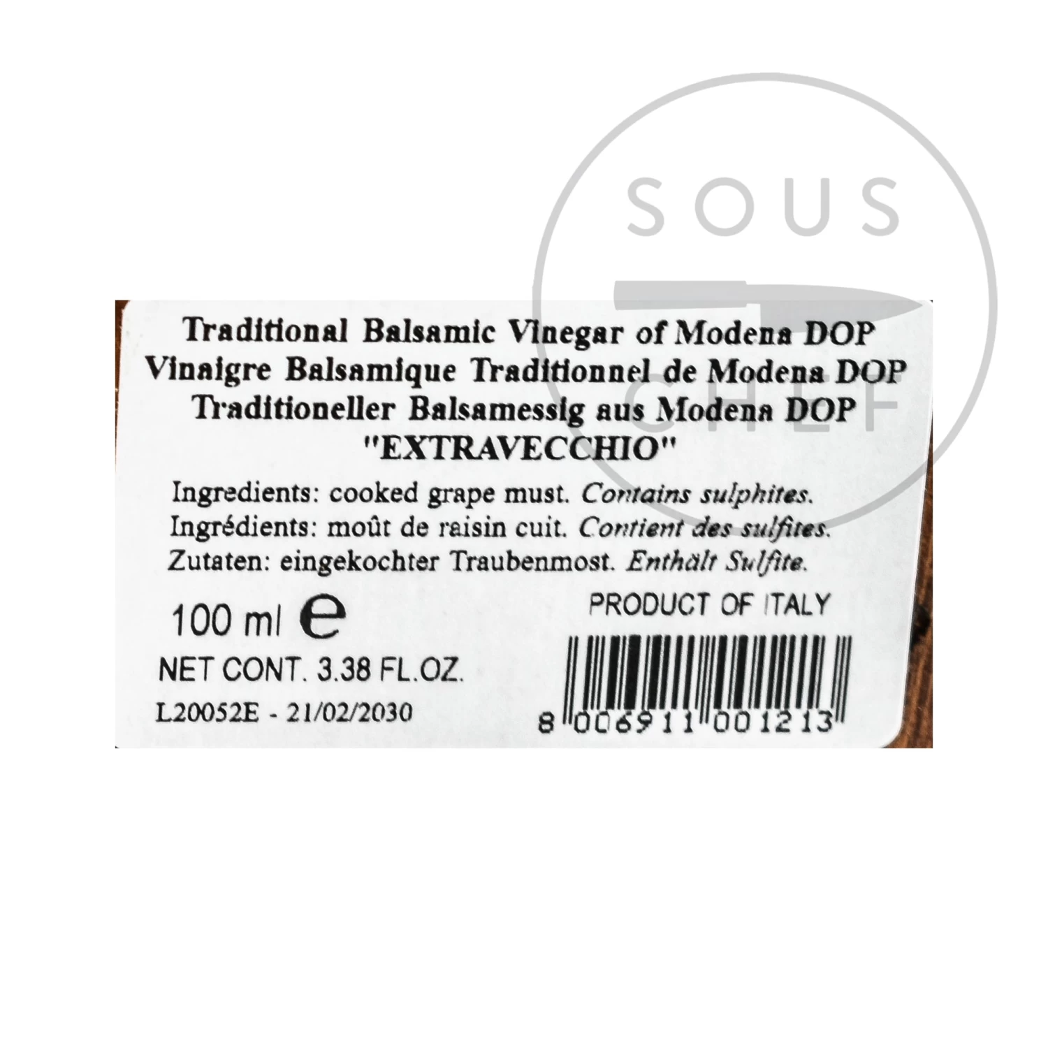 Giuseppe Giusti Balsamic Vinegar Of Modena DOP - Extravecchio 25 Year Aged 5 Giuseppe Giusti Balsamic Vinegar Of Modena DOP - Extravecchio 25 Year Aged - Image 3