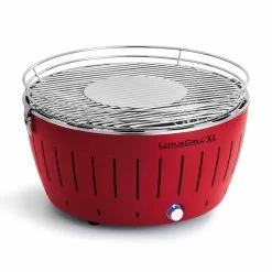 Lotus Grill XL - Red -Kitchen Serie Store GL0003 LotusGrillXL Red angled
