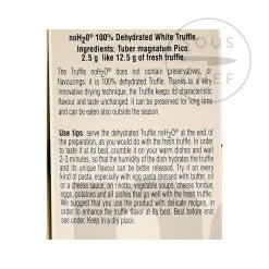 Freeze-Dried Alba White Truffle 2.5g -Kitchen Serie Store GU0236 Freeze DriedAlbaWhiteTruffle 1