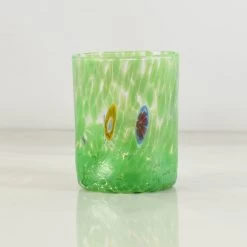 Murano Glass Tumbler, Green -Kitchen Serie Store IA0003MuranoGlassTumbler Green