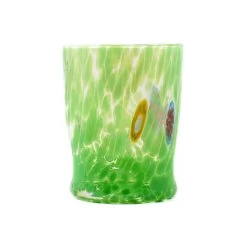 Murano Glass Tumbler, Green -Kitchen Serie Store IA0003MuranoGlassTumbler Green ProductFrontLarge 2