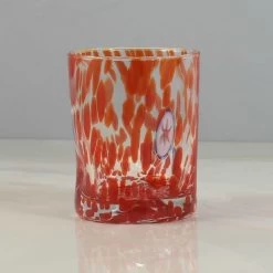 Murano Glass Tumbler, Orange -Kitchen Serie Store IA0004MuranoGlassTumbler Orange