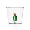 Ichendorf Milano Green Cactus With Flower Tumbler 35cl -Kitchen Serie Store IM0037IchendorfMilanoGreenCactuswithFlowerTumbler35cl