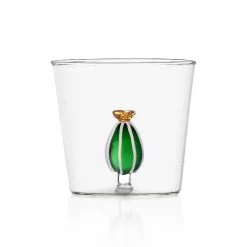 Ichendorf Milano Green Cactus With Flower Tumbler 35cl