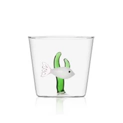 Ichendorf Milano White Fish With Coral Tumbler 35cl