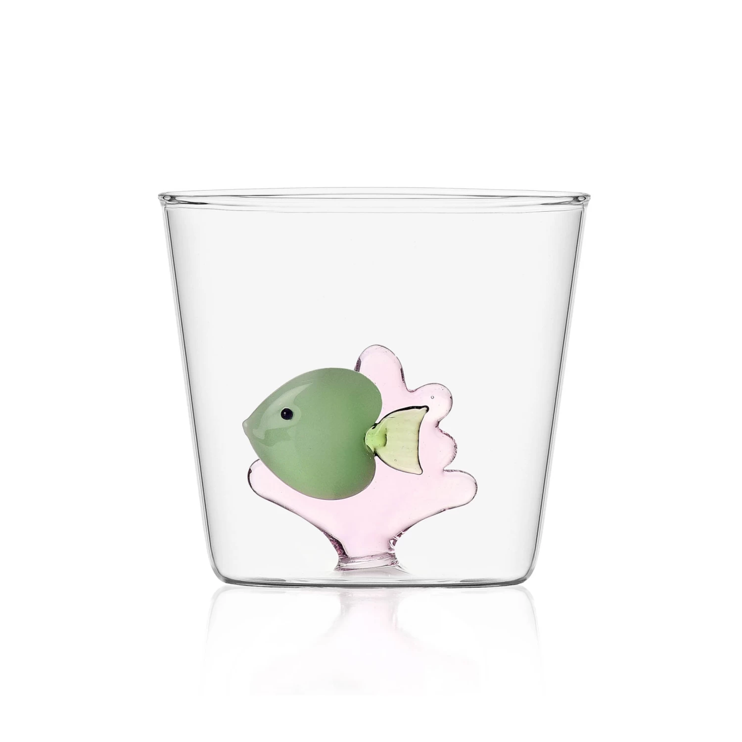 Ichendorf Milano Green Fish With Coral Tumbler, 35cl 3 Ichendorf Milano Green Fish With Coral Tumbler, 35cl