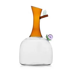 Ichendorf Milano Amber Snail Decanter, 2.2L