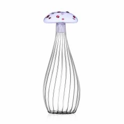 Ichendorf Milano Pink Mushroom Optic Bottle, 1.15litre