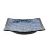 Blue Wave Large Square Plate, 23.5cm 1 Blue Wave Large Square Plate, 23.5cm -Kitchen Serie Store JA0141BlueWaveLargeSquarePlate 23.5cm