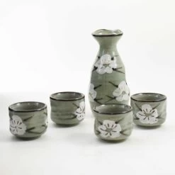 Ocha Sake Set, 5 Pieces -Kitchen Serie Store JA0147OchaSakeSet 5Pieces3
