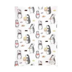 Guinea Pig Biscuits Tea Towel