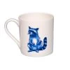 Blue Raccoon With Cupcakes Mug, 300ml -Kitchen Serie Store JB0039BlueRaccoonwithCupcakesMug300ml