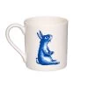 Blue Rabbit With Macaroons Mug, 300ml -Kitchen Serie Store JB0040BlueRabbitwithMacaroonsMug300ml