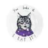 You Bake It I Eat It Side Plate, 20cm -Kitchen Serie Store JB0043YouBakeItIEatItSidePlate 20cm