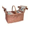 Saint-Germain Green Gingham Picnic Basket, 4 Person -Kitchen Serie Store JD0004Saint GermainGreenGinghamPicnicBasket 4Person3