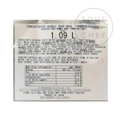 Tonkotsu Flavour Ramen Soup Base, 1.1 Litre -Kitchen Serie Store JP0157 TonkotsuFlavourRamenSoupBase 1