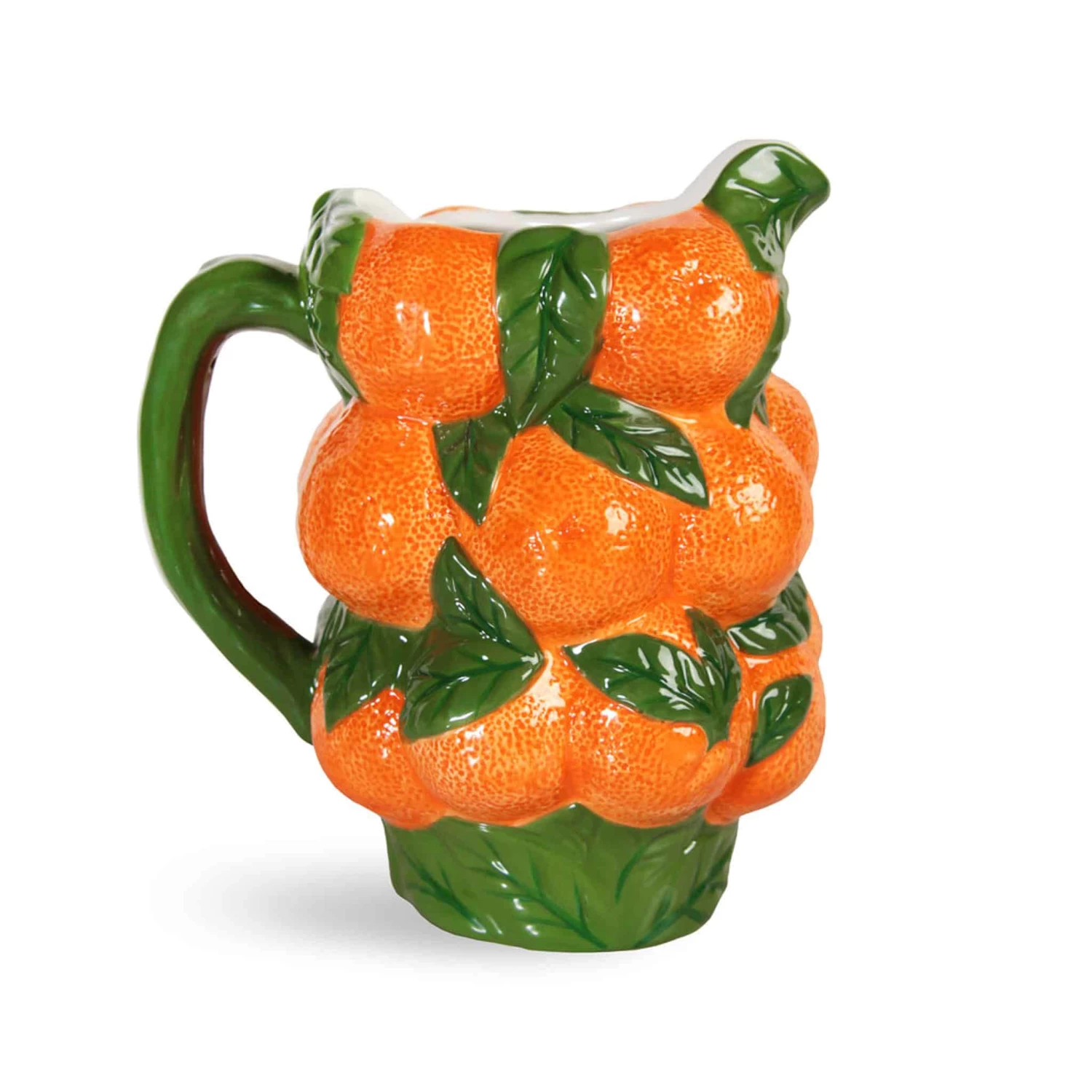 & Klevering Orange Ceramic Jug, 1.5 Litres 3 & Klevering Orange Ceramic Jug, 1.5 Litres