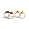 & Klevering Set Of 4 Ceramic Fruit Napkin Holders -Kitchen Serie Store KG0004Setof4CeramicFruitNapkinHolders
