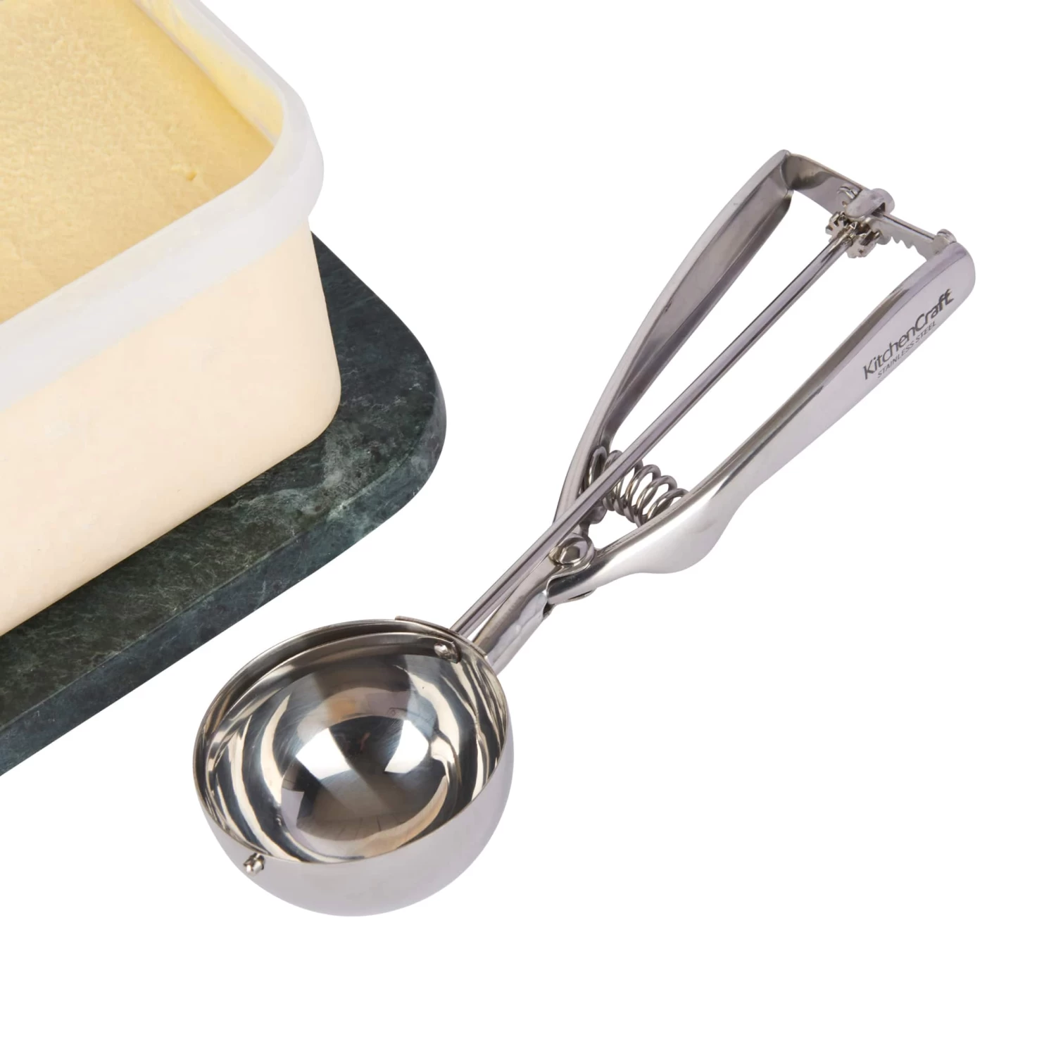 KitchenCraft Trigger Ice Cream And Cookie Scoop 4 KitchenCraft Trigger Ice Cream And Cookie Scoop - Image 2