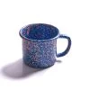 Splatter Fest Enamel Mug Cobalt, Blue -Kitchen Serie Store KP0071 SplatterFestEnamelMugCobaltBlue