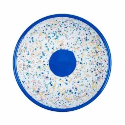 Blue Dot Enamel Salad Bowl 9 Blue Dot Enamel Salad Bowl -Kitchen Serie Store KP0088BBlueDotEnamelSaladBowl2
