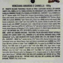 Loison Cherries And Cinnamon Veneziana 600g -Kitchen Serie Store LI0024LoisonCherriesandCinamonVeneziana600gIngredients