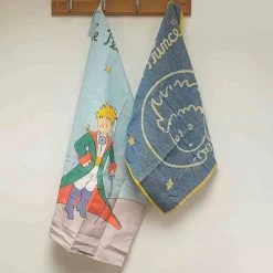 Le Petit Prince Washcloth & Tea Towel With Gift Box -Kitchen Serie Store LPPTeatowels