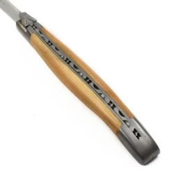 Laguiole En Aubrac Single Cheese Knife, Juniper -Kitchen Serie Store LR0029LaguioleenAubracSingleCheeseKnife Juniper3